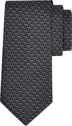 Ferragamo Zijden Stropdas - Heren - Stropdassen - Veelkleurig - ONE Size - Accessoires