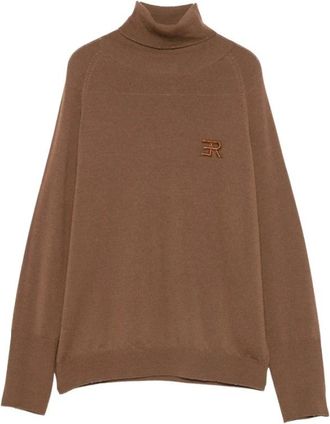 Ermanno Scervino Coltruien - Dames - Coltruien - Bruin - XS - Truien & Vesten