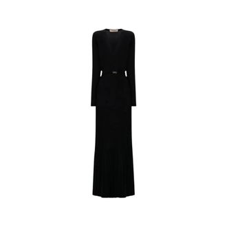Twinset Abito in maglia - - Dresses - Donna - Nero - L
