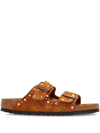 Birkenstock Arizona Rivet Mink, Suede Leather
