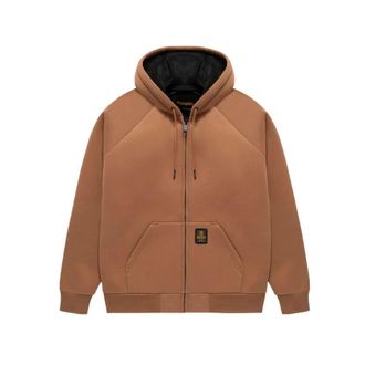 RefrigiWear Frankie Fleece - Sweatshirts & Hoodies - Hombre - Marr&oacute;n - XS