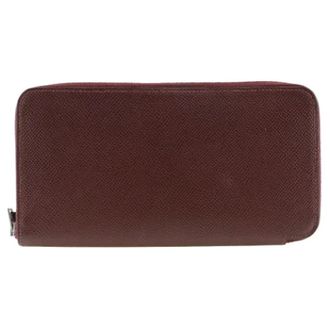 Hermès Pre-owned Wallets, female, Red, Size: ONE SIZE Pre-owned Leather wallets