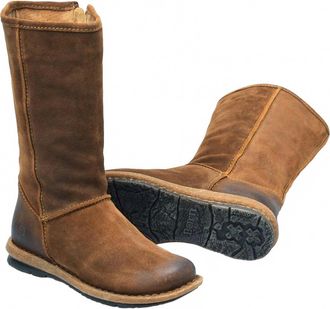 Born Womens Salee Mid-Height Boot In Taupe