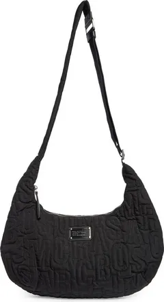 Marc Jacobs Large Nylon Jumbled Logo Crossbody Bag in Black at Nordstrom Rack