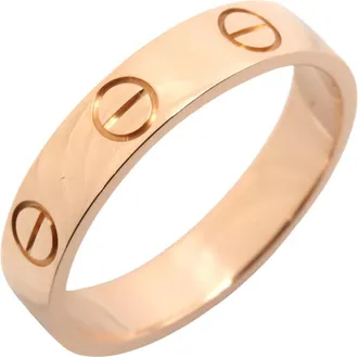Cartier Pink Gold Pink Gold (18K) Band Ring (Pre-Owned)