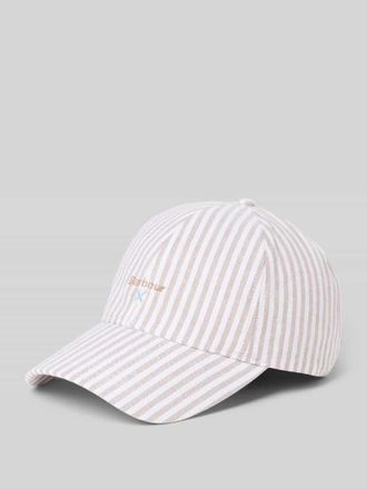 Barbour Basecap aus reiner Baumwolle Modell CRESSWELL in Beige, Gr&ouml;&szlig;e 1