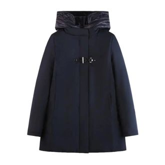 Fay Jassen, Dames, Blauw, L, Toggle Coat in Technisch Blauw