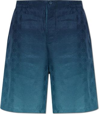 Off-white Monogram Shorts - Heren - Korte Broeken - Blauw - 2XL - Korte Broeken