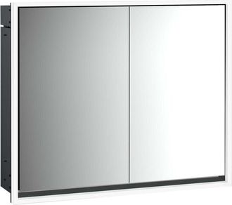 Emco Loft Armario Con Espejo Iluminado, 800mm, 2 Puertas, Modelo