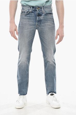 Fear of God Regular Fit Jeans With 20cm Frayed Hem size 29