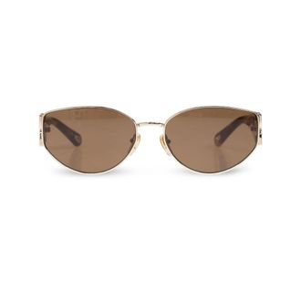 Chlo&eacute; Sunglasses, female, Yellow, Size: 59 MM Ch0260S 002 Sunglasses