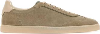 Brunello Cucinelli Grey Solid Sneakers