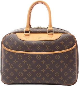 Louis Vuitton Pre-owned Shoulder Bags, female, Brown, Size: ONE SIZE Pre-owned Monogram Canvas Satchel Handbag