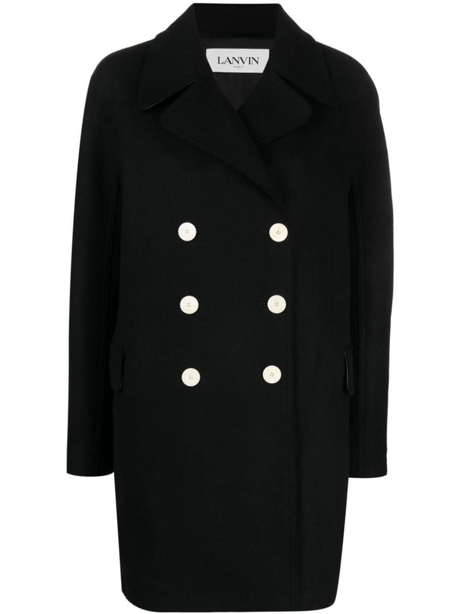 【LANVIN】 ランバン (40) チェスターコート ミドル丈 ウール LANVIN】 ランバン (40) チェスターコート ミドル丈 ウール