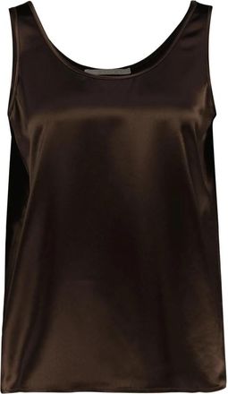 Mercer Amsterdam Mouwloze Tops - Dames - Tops zonder mouwen - Bruin - M - Tops