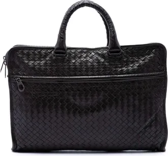 Bottega Veneta Pre-owned Bottega Veneta Nappa Intrecciato Business Bag Unisex WENF4MOK1X9O939O