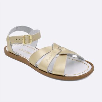 Salt-Water Womens Original Premium Sandals In Gold