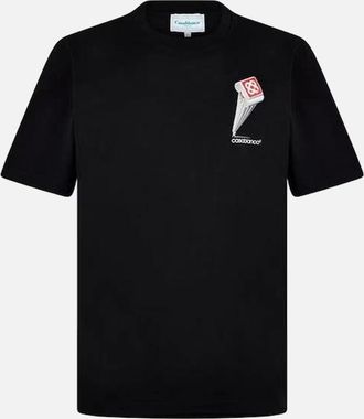 Casablanca Mens Casablanca Casa Column T Shirt Black - Size: 42