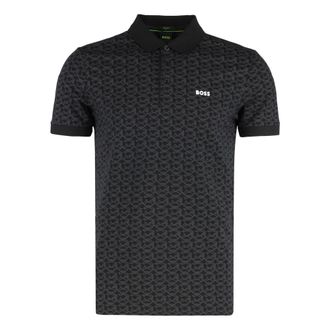 HUGO BOSS Hombre, Camisetas, Negro, Talla: S