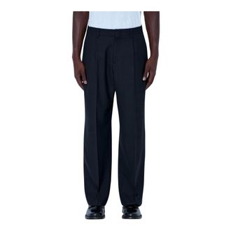 Our Legacy Borrowed Chino - male - Our Legacy - Wide Trousers - Black - XL - Trousers