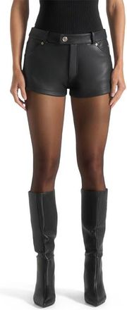 Mani&egrave;re De Voir Samia Mini Shorts in Black at Nordstrom, Size 10
