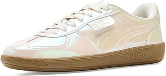 Puma Palermo Pearlized Shoes Womens Shoes Warm White/Gold : 10.5 B - Medium, Leather/Suede