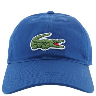 Lacoste Crocodile-Patch Cotton Cap, Size One Size