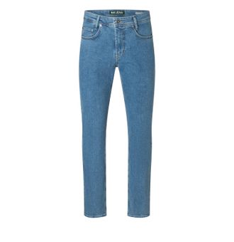 MAC Broeken Straight-Jeans MAC Arne, Herren, Gr. 31, L&auml;nge 30, light indigo bleach, Denim/Jeans, Obermaterial: 97% Baumwolle, 3% Elasthan, gerade, Jeans Straight-