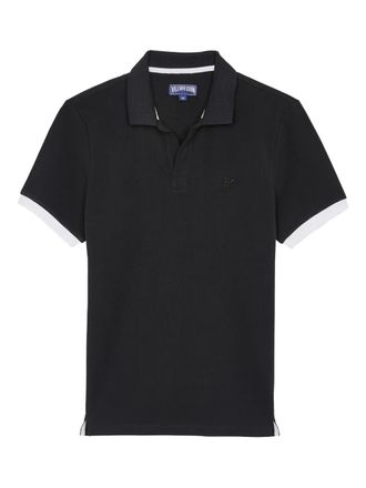 Vilebrequin cotton polo shirt - men - Cotton - M - Black
