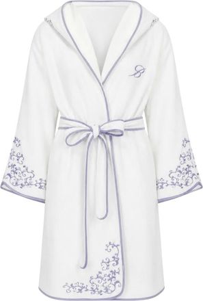 Blumarine Dames, Nachtkleding & Lounge, Wit, Maat: S/M Katoen