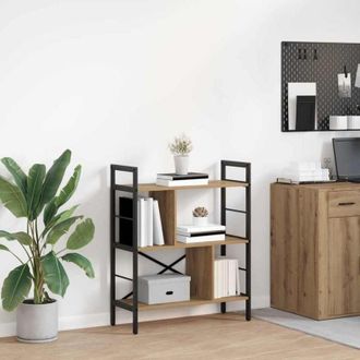 vidaXL vidaXL Libreria Rovere artigianale 75 x 30 x 91 cm Legno multistrato