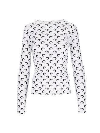 Marine Serre Top Logo Moon