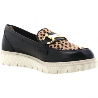 The Flexx Womens Maila Loafer In Black Cuolo