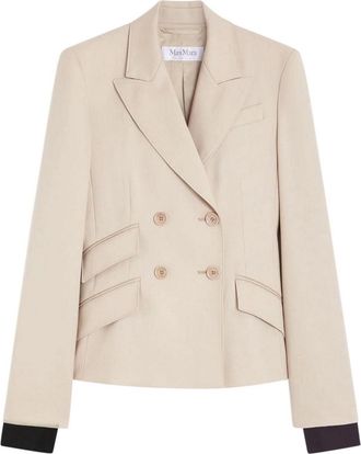 Max Mara Max mara placid raw jacket