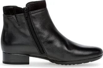 Gabor Veda Double-Zip Ankle Boot In Black
