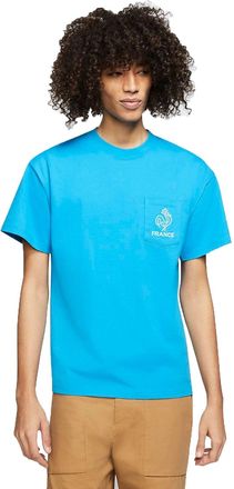 Nike SB x Parra France Federation Kit Tshirt Neptune Blue White CZ3496-423