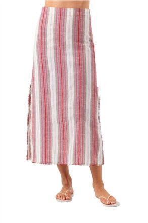 Sundays Louie Skirt In Sunshade Stripe