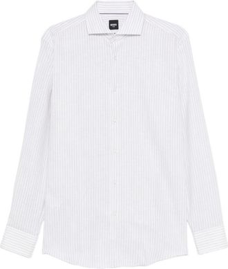 HUGO BOSS Beige Cotton Shirt