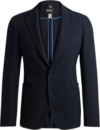 HUGO BOSS Jassen > Blazers - Heren - Blazers - Blauw - XL - Jassen