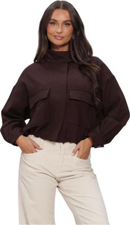Suncoo Dona Blazer - Dames - Jassen - Bruin - Maat: S Viscose