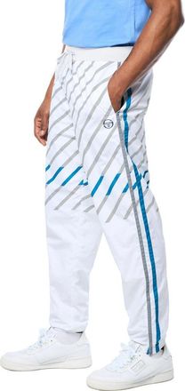 Sergio Tacchini Quadretto Track Pant in Brilliant White at Nordstrom, Size Xxx-Large