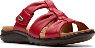 Clarks Kitly Slide Sandal in Cherry Red at Nordstrom Rack, Size 6.5