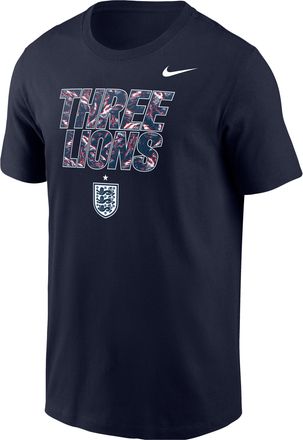 Nike England Nike Mens Soccer T-Shirt in Blue | M11332P066EGFF-NVY
