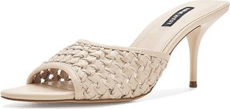 Nine West Kirela Womens Dress Sandals Ivory : 9.5 M, Faux Leather