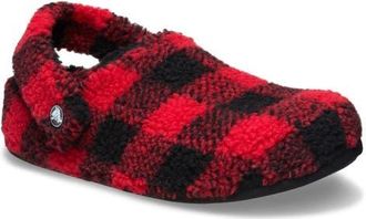Crocs Gender Inclusive Classic Cozzzy Slipper in Varsity Red Black at Nordstrom, Size 10 Womens