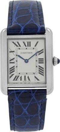 Cartier Pre-owned Cartier Tank Solo Silver Dial Ladies Watch W5200005