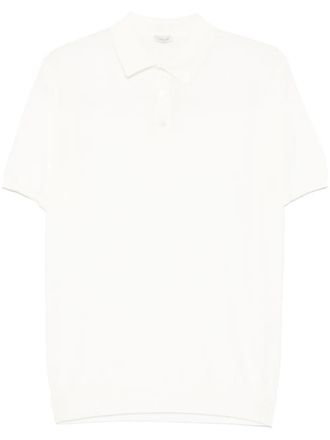 Caruso cotton polo shirt - White
