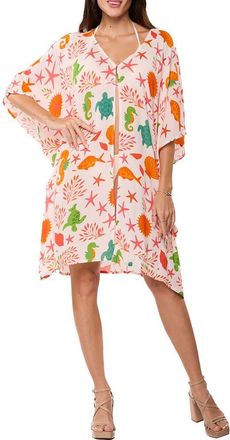 Ranee&rsquo;s Cover-Up Duster in Coral at Nordstrom Rack