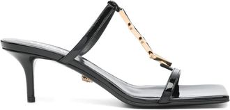 Versace Sandali in pelle 60mm - Nero