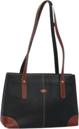 Bally Pre-owned Vintage schoudertas - Dames - Vintage Shopper - Zwart - ONE Size - Leer - Vintage